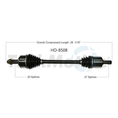 Surtrack Axle Cv Axle Shaft, Ho-8508 HO-8508